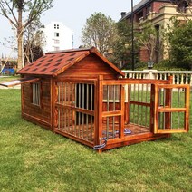 길 고양이 하우스 야외 강아지 방수 야외집 실외 개, L 싱글룸 스크린이 있는 이중창