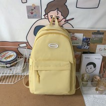 화이트 초등학교 입학선물 가벼운 초등 중 고등 학생 여아 책가방 학원 조카 가방 신학기