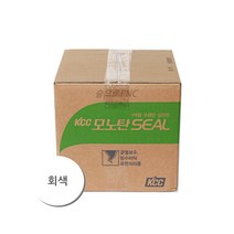 KCC정품 모노탄SEAL 방수실리콘 우레탄 실란트 모노탄실 박스단위 (회색), 25개