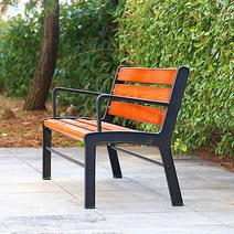 하늘창가구 스퀘어암벤치 3 4인용벤치 공원벤치 야외벤치의자 나무벤치 아웃도어 정원 펜션 목재, 스퀘어암벤치-4인용