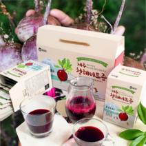 제주산 레드 비트즙 제주 비트 액기스 30포, 제주 레드 비트즙 2박스(60포), 2개