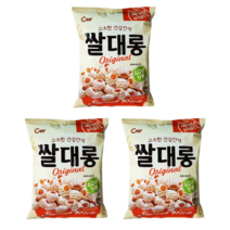 청우식품 쌀대롱 250g x 3개