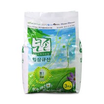 스마트한농부 큰손 입상규산 3kg 수용성규산 나노 이온 규산질 친환경 유기농 비료 토양개량제 도복방지 웃자람 억제 화초 화분 식물영양제 활력제, 1개