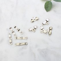 짱패브릭 (5쌍)2단 걸고리 마이깡2color, 실버