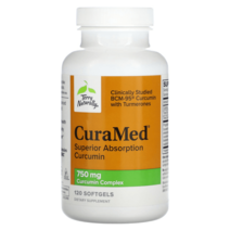 테리내츄럴리 큐라메드 슈페리어 고흡수 커큐민 750mg 소프트겔 120정 BCM95 커큐민, 120카운트