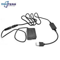 파나소닉 카메라 더미 배터리 blc12 dmw-dcc8 dmwdcc8 dc 커플러 플러스 구리 코어 usb 케이블 gx8 fz200 g7 g6 g5 gh2 g80 g85, 협력사, 4017에 USB