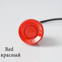 주차센서 후방감지기 차량검지기 22mm 센서 블랙 레드 블루 실버 골드 화이트 그레이 샴페인 컬러 주차 키, 04 Red