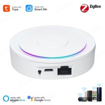 Zigbee스마트 홈 허브 키트 투야 지그비 게이트웨이 스마트 브리지 라이프 앱 알렉사 구글용 원격 제어 음성, 2.Wired Hub, Wired Hub