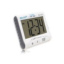 SELCO 디지털 타이머 SL101 스톱워치 시계 카운트다운 쿠킹타이머