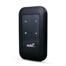 와이파이 증폭기 공유기 인터넷 포켓 4G LTE 라우터 리피터 네트워크 확장기 모바일 핫스팟 무선 Mifi 모뎀 SIM 카드 슬롯 포함, [01] Black