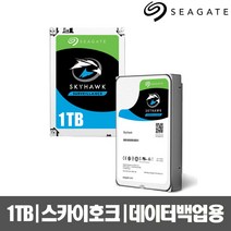 씨게이트 스카이호크 하드디스크 데이터백업용 HDD, 1TB, ST1000VX005