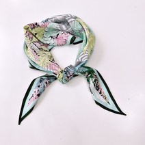 pkpj 쁘띠 데일리 블랙앤화이트 실크스카프 7color