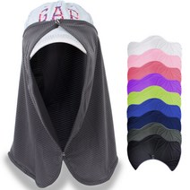 노스캐디 국산 아이스 쿨 얼굴 햇빛가리개, 연핑크