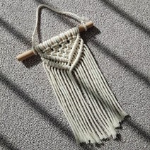 홈앤눅 베이직 미니 월 행잉 마크라메 카페 벽장식 인테리어 소품