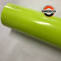 수전사필름 자동차 랩핑지 10/20/30/40/50x152cm 오렌지 광택 비닐 필름 스티커 블루 그린 그레이 랩 호일, 16 Light Green_02 20X152CM