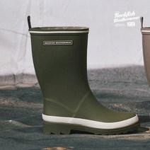 [국내매장] 락피쉬 웨더웨어 로웬 레인부츠 미들 올리브