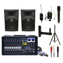1600W 버스킹 공연 행사용 강당 교회 스피커 패키지27