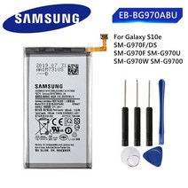 갤럭시 배터리 100% EB-BG970ABU 삼성 S10e S10 E SM-G970F DS SM-G970U SM-G970W G9700 3000 3100mAh 도구
