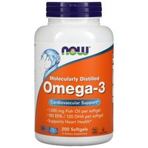 나우푸드 오메가3 EPA 180 DHA 120 소프트젤 옵션확인필수, 100 개