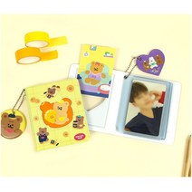 양면 포토카드 포토북 콜렉트북 미니 앨범, 블랙