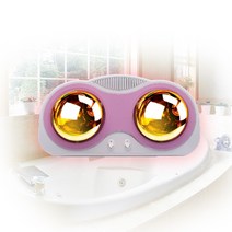 욕실용 히터 2구 HV-4222 에코 건강 난방기 근적외선 10 + 사은품 핫돌이 욕실히터 욕실난로 예열NO 1초난방 절전 4계절 장마철 습기 제거 개별 스위치 조명 화장실 창고, HV-4222 로즈골드 500w