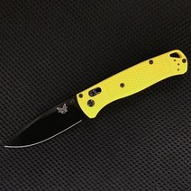 목공기계부품 benchmade bugout 여러 색상 535535s 접는 칼 s30v blade 야외 안전 방어 휴대용 포켓 나이프 edc 도구, 10번, 1개