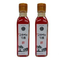 개성방앗간 고추씨기름180ml*2병, 2개