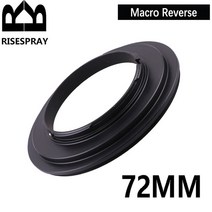 49 52 55 58 62 67 72 77mm 매크로 리버스 렌즈 어댑터 링 Nikon AI Canon EOS OLYMPUS OM SONY AF NEX, 07 72MM_02 소니 A 마운트
