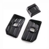 토레스트렁크매트호환 쌍용 토레스 2023 탄소 섬유 프론트 범퍼 엔진 그릴 센터 메쉬 커버 안개등 램프 트림 256792, ABS carbonfiber AB