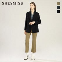쉬즈미스 솔리드 더블버튼 재킷 SWWJKL31140 -