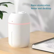 무중력가습기 물멍 불멍 무소음 빗소리 난방텐트 가습기NEW2023 USB 데스크탑 공기 가습기 자동차 청정기, 01 A