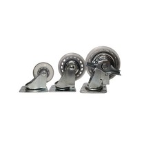 소형바퀴 대차바퀴 무소음바퀴 우레탄바퀴 브레이크형바퀴 회전바퀴 캐스터, [선택14]무소음바퀴 5인치 회전