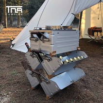 미군 캠핑 박스 카고 컨테이너 군용 게르 트레일러, 50L 보관함