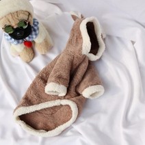 아기곰 애견 후드 푸들 옷 말티즈 말티푸 애견옷 치와와 애견의류 강아지옷, M