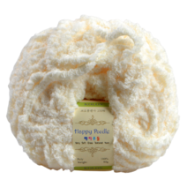 미소털실 해피푸들 수면사 시리즈 극세사 털실 뜨개실, 푸들 - 19 레몬 취폰