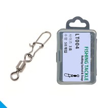 롤링 스위벨 스냅 벌크 LT004-B(50개입) 대용량 루어 에기 스냅 핀도래 낚시 채비 소품 용품 바다, 12호(9kg)-50개입