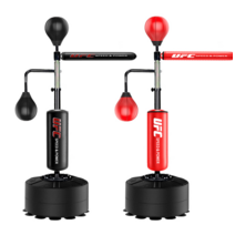 복싱 킥복싱 무에타이 샌드백 회전 벤트 멀티 스윙, 더블볼 + 리액션 타겟 킥 펀칭백 블랙