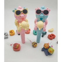 먹다 남은 사탕 캔디 롤리팝 츄파춥스 보관 총 케이스 화이트데이 발렌타인데이 선물, 블루