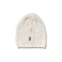 예일 HERIT에이지 UNIVERSITY DAN CABLE BEANIE IVORY