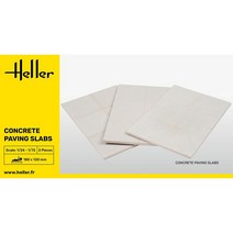 BG81257 1대24-1대72 콘크리트 포장 디오라마 베이스 - 크기 180 X 120mm 3개 포함, 단품