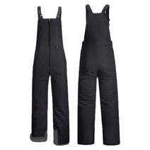 스키 바지 방수 및 통기성이 뛰어난 편안하고 내구성이 좋은 스노우 빕 보드 팬츠, XXXL-88cm, women