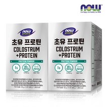 [한국공식총판] 나우푸드 초유 프로틴 10포 2박스 (20일분), 30g x 10포 (300g)