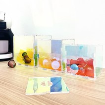 커피캡슐 홀로그램 상자 11cm LY-AB13, 커피캡슐 홀로그램 상자 11cm [LY-AB13]