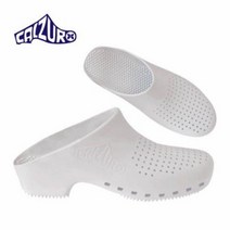 CALZURO 칼주로 병원신발 미끄럼방지 슬리퍼 화이트