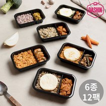 [다신샵] 더 가벼운 리셋도시락 6종 12팩 / 저칼로리 2주식단, 03_양념불닭&연근영양밥 12팩