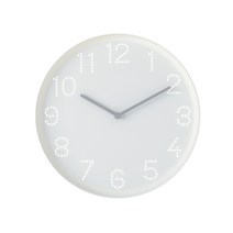이케아 TROMMA 트롬마 무소음 벽시계 25cm, 벽시계 604.542.91