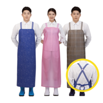 포시스 우레탄 파이핑 방수 앞치마 (대) 무늬 체크 스트라이프 물방울, 스모그, 파이핑 (대) 물방울