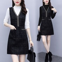 따뜻한 가을 겨울 밴딩 두꺼운 신축원단 나시 조끼 치마 기모 키작녀 스커트 Jan.04 277번 Z