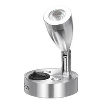 캠핑카용품 트레일러용품 dc 12v 3w 6000k cold white led spot rv bedside lamp caravan boat trailer campervan 홈, 은