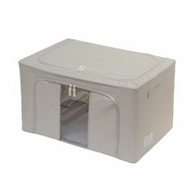 리빙박스 수납박스 멀티박스 공간박스 수납박스 66L 투명창리빙, 단품